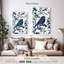 Silhouette d'oiseau bleu Brampt I-108233631