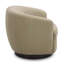 Fauteuil demi-tonneau pivotant rembourré Marcy-1435457878
