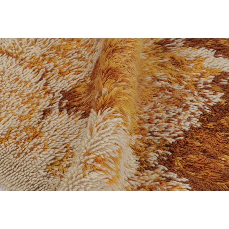 Vintage One-of-a-Kind 6'8”x9'4” Hand Knotted Area Rug