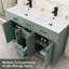 Base de meuble-lavabo double 48 po seulement, lavabo non inclus-102144803