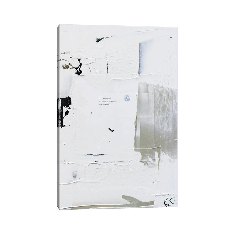 Jealous Of The Fabric Holding Your Curves - Wrapped Canvas Print, 66.04 cm H x 45.72 cm W x 1.91 cm D