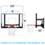 Franklin Sports Wall Mounted Basketball Arcade Game