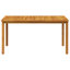 Table de salle à manger d'extérieur avec trou pour parasol en bois d'acacia massif-44539816-105853405