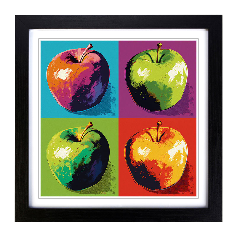 1 Piece Single Picture Frame Wall Art, Black