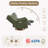 Modern Nursery Glider Recliner With Power Recline, USB & Type-C Charge, Side Pocket, And Solid Wood Swivel Base-1820164329
