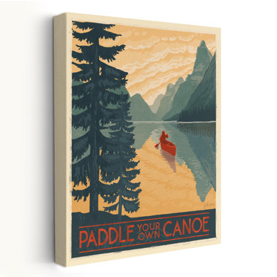 «Born To Roam V» - canoë-kayak bleu