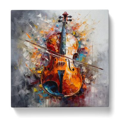 Violin Abstract - No Frame Print