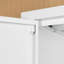 Armoire de rangement à 2 tablettes de 31,5 po de large Jaquira-2050591799