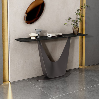 Console de style français en pierre frittée