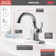 Sawyer Single Hole Bathroom Faucet with Drain Assembly