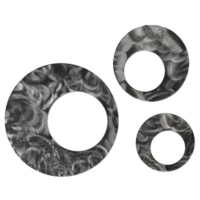 Contemporary Circles Decor Set