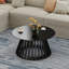 Table basse moderne en bois massif avec table basse et table basse pour le salon-904901833