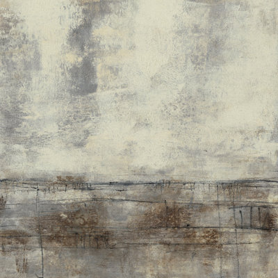 Neutral Plane II by Jennifer Goldberger - Wrapped Canvas Painting Print