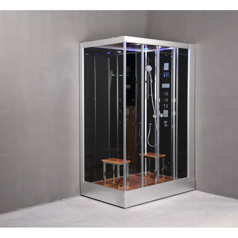 59'' W 89'' H Rectangle Double Slide Shower Enclosure