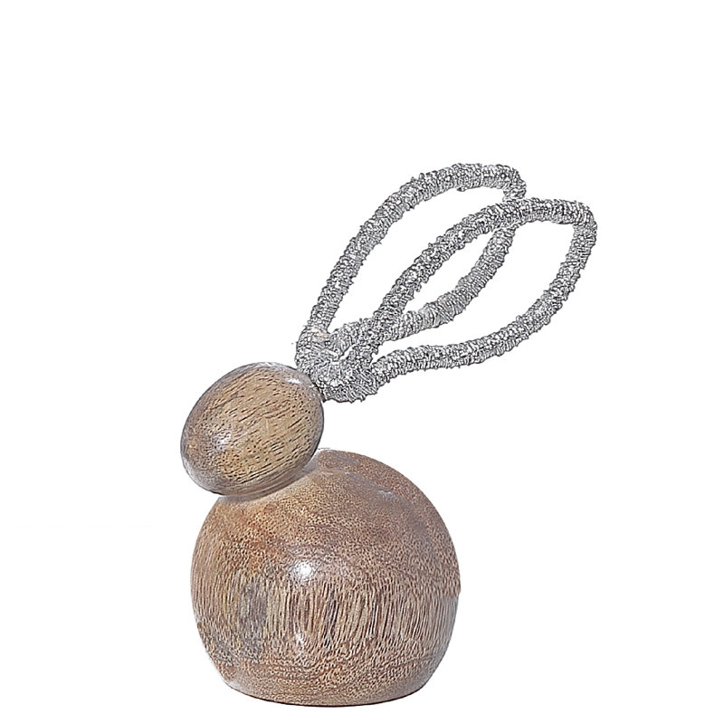 Ih Casadecor Wood Garden Statue