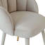 Chaise d'appoint capitonnée en velours-57705925