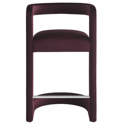 Winslow Performance Velvet Stool