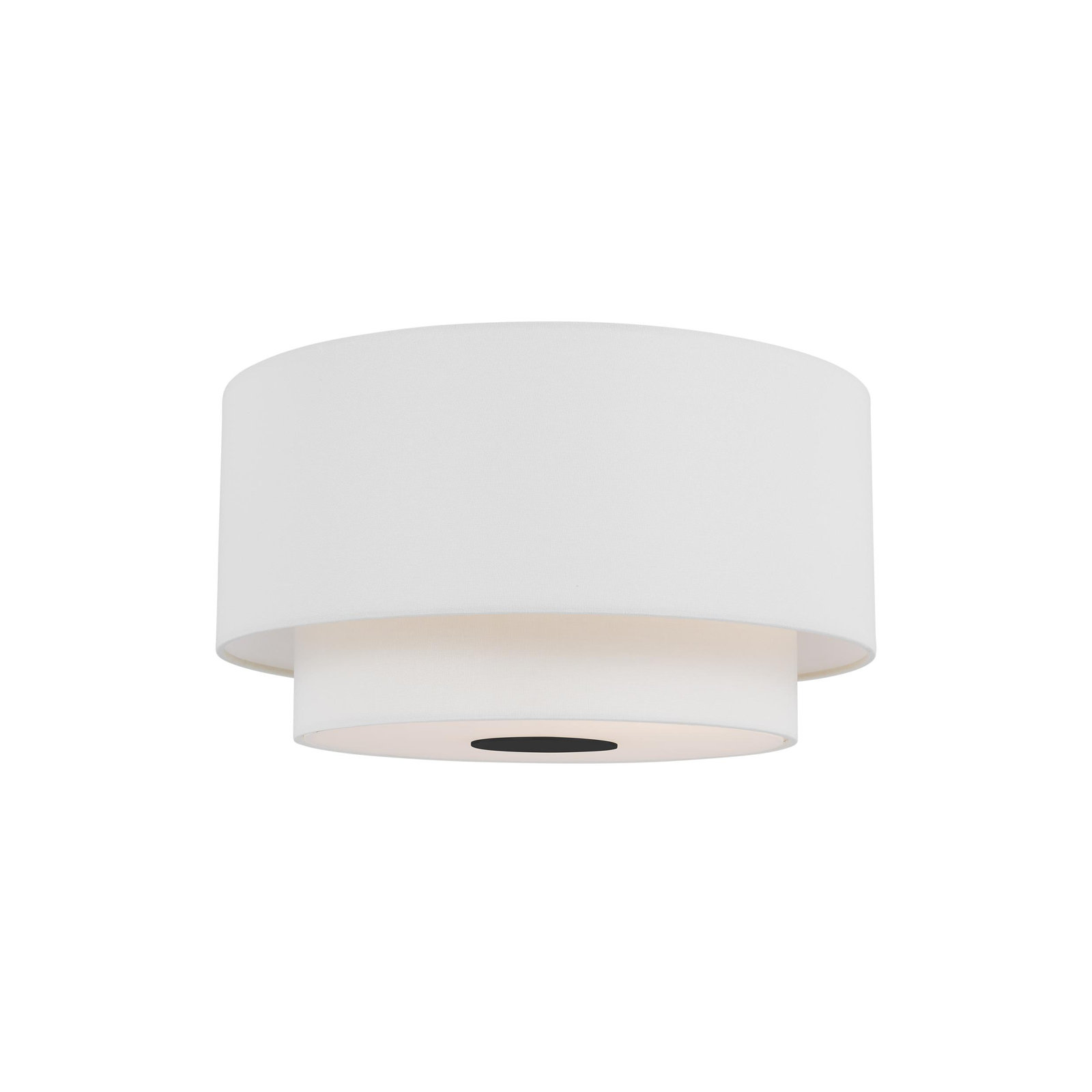 Tanyel 3-Light Flush Mount, White