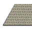 Tapis brun/vert à motifs-1975209687