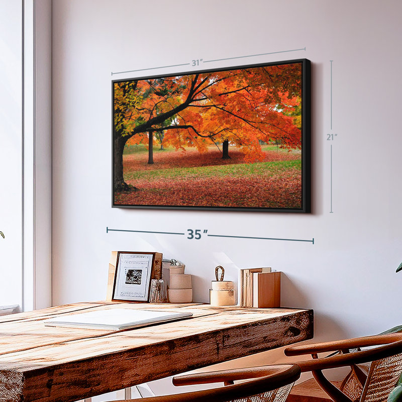 «New England Autumn Colors», reproduction sur toile, H 31 po x l 21 po