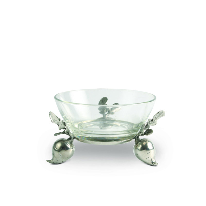 Farmer's Market Glass Dessert Bowl