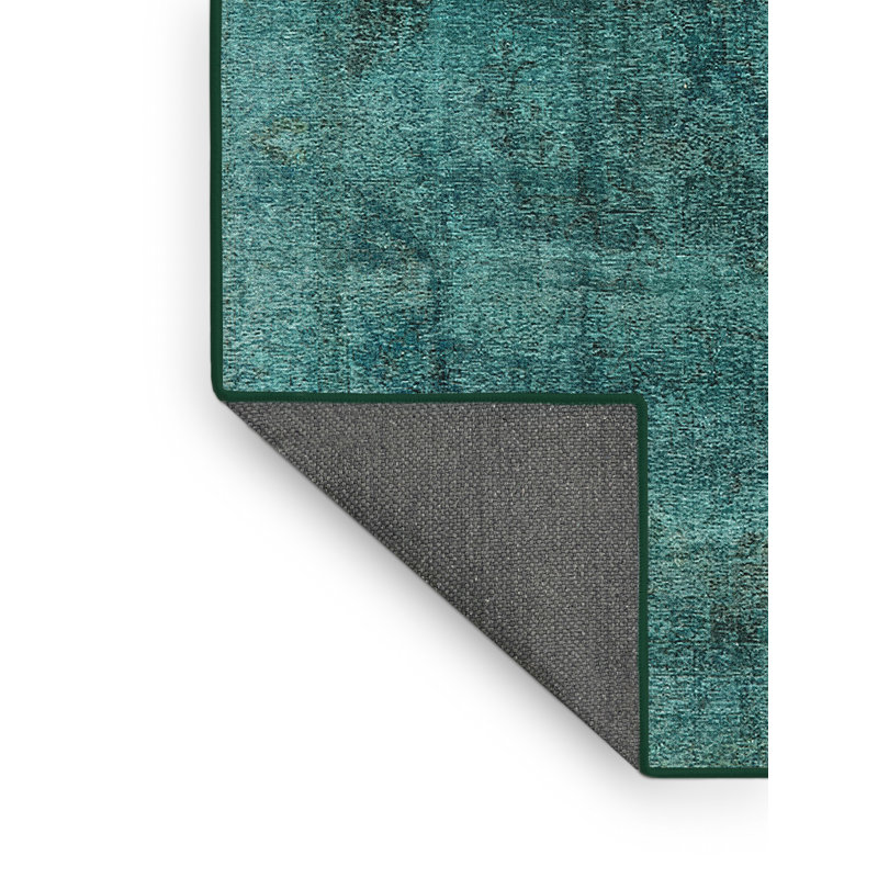 Tapis oriental turquoise, Rectangle 8 pi x 10 pi