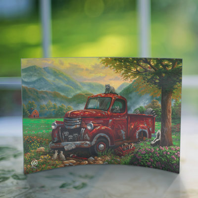 Zac Kinkade (Mountain Mechanics) Curved Acrylic Print