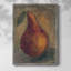 Reproduction encadrée poire II - bois massif
