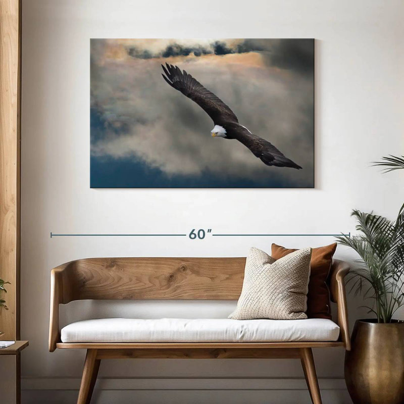 Brampt Soaring Eagle, 30" H x 45" W