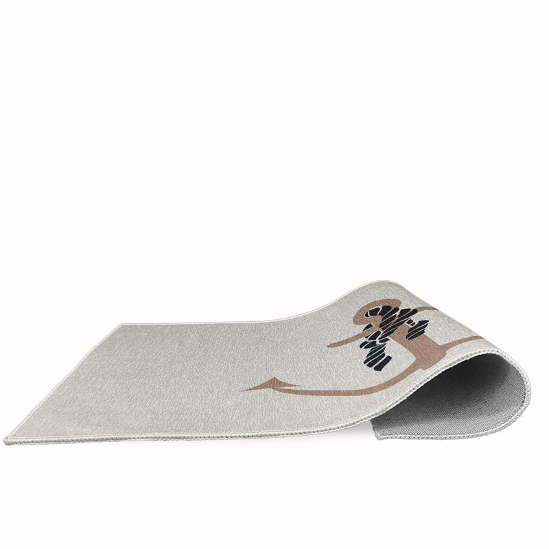 Tapis mauve à tissage plat Nautical Nights, Rectangle 1 pi 6 po x 2 pi 6 po