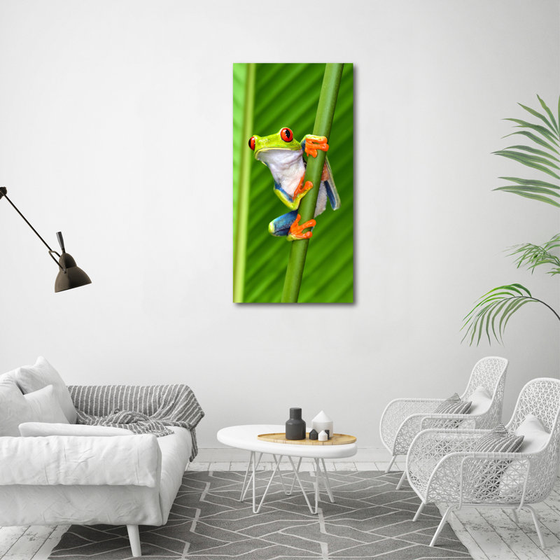 Hapeville Tree Frog - Wrapped Canvas Print