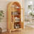 71’’ Arched Kitchen Pantry Storage Cabinet