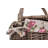Wicker Small Double Lidded Picnic Basket with Lining