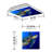 Ocean Rectangle Fixture Component Ceiling Light