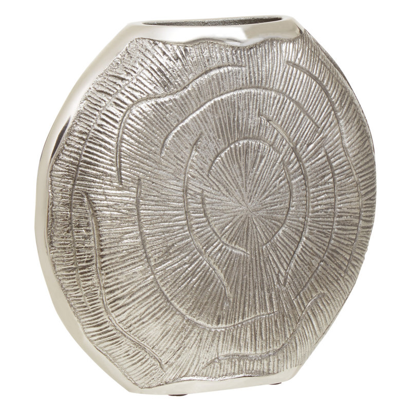 Aseer Metal Table Vase, 27cm H x 30cm W x 7cm D