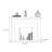 Beige Solid Wood Freestanding Fireplace