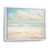 White Floater Framed