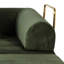 Canapé-lit 2 en 1 avec arrangement modulaire, 75 po en fausse fourrure de mousse à mémoire de forme, 3 sièges pour espaces compacts, 21 revêtement en microfibre à haute densité, espace de vie