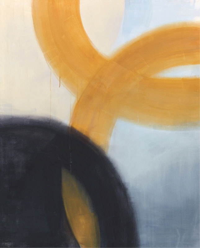 Golden Shadow par Keegan Stewart - impression, Couche de verre, H 62 po x l 50 po x P 1,5 po