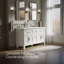 Quo 73'' Wall Mounted Single Bathroom Vanity with Solid Wood Top-1101348225-1135417870