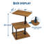 Table de bout pivotante en forme de C avec rangement, hauteur réglable pour canapé | Table de bout pivotante en forme de C avec rangement Garvee, réglable en hauteur pour canapé-2016275108