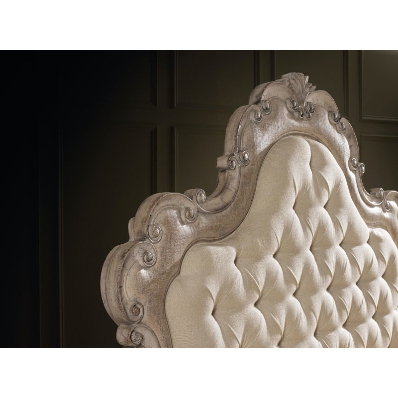 Chatelet Upholstered Panel Bed, Queen