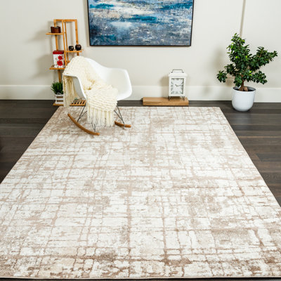 Tapis rectangulaire de 6 pi 7 po x 9 pi 6 po Kerkhoven