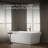 Stargaze 72" x 36" Freestanding Soaking Bathtub with Fluted Shroud, 16" Depth-11044912