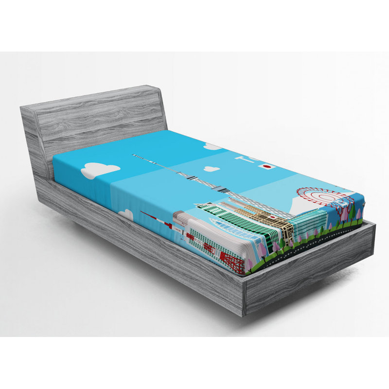 Microfiber Fitted Sheet, Twin Fitted Sheet