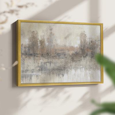 Land Parcel I -Framed Print - Restickable