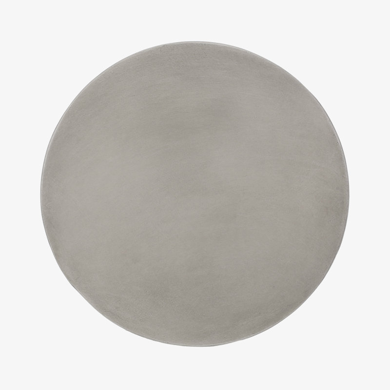Sayle Stone/Concrete Side Table, Gray