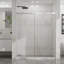 Porte coulissante silencieuse en verre