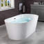 Baignoire de trempage autoportante en acrylique 54 po x 30 po-59745427