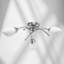 ALBANY 3 LIGHT SEMI FLUSH PENDANT